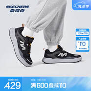 斯凱奇（Skechers）男士復(fù)古慢跑鞋211007 黑色/BLK 42