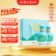 衡水老白干手釀禮盒 老白干香型白酒 42度500ml*2瓶禮盒裝 純糧釀造口糧酒