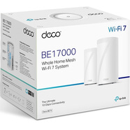 普聯(lián)（TP-LINK）TP-Link Deco BE65 75 85 95 BE11/17/22/33/000 Mesh路由器WiFi7 Deco BE75(BE17000)  2個(gè)裝