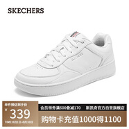 斯凱奇（Skechers）男鞋夏季通勤板鞋軟底商務鞋厚底休閑鞋254011