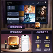 電音（DANyiN）華強(qiáng)北曼哈頓話筒音響一體麥克風(fēng)無線家用K歌唱歌藍(lán)牙音箱KTV套裝 輕松連電視秒變家庭KTV藍(lán)牙秒連