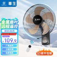 華生（Wahson） 壁扇/電風(fēng)扇/壁掛式風(fēng)扇/遙控壁扇大風(fēng)量低音宿舍餐廳家用電扇商用風(fēng)扇 新款16時(shí)壁扇-FB40- B207Y