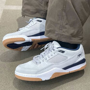 耐克（NIKE）男鞋2025秋冬季新款Jordan FLIGHT COURT休閑籃球風運動鞋板鞋 HF3255-004灰白藍 40.5