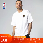 NBA官方-【限時(shí)秒殺】勇士休閑潮流圓領(lǐng)男女短袖運(yùn)動(dòng)純棉寬松T恤上衣 布克-休閑運(yùn)動(dòng)T恤 XL