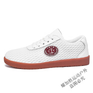 科悍（KENHAN）門球運(yùn)動(dòng)鞋透氣網(wǎng)面直邊貼腳門球鞋牛筋底男女太極武術(shù)專用鞋 白色-網(wǎng)面【-5266】 35