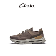 clarksClarks其樂(lè)NXE Knit男鞋春夏潮流舒適透氣輕量緩震運(yùn)動(dòng)休閑鞋 灰色261761657 41