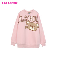 拉拉波波（LALABOBO）衛(wèi)衣外套女|LBDA-WSTS42 粉色 M