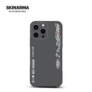 SKINARMA潮牌適用于蘋果14手機(jī)殼iPhone14promax保護(hù)套無線充電SK簡約 薄款透黑殼雙星 iPhone14ProMax