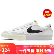 耐克NIKE運動(dòng)板鞋男復刻BLAZER LOW運動(dòng)鞋DZ2544-100白黑40.5