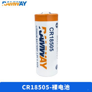 RAMWAY睿奕CR18505 3V鋰電池智能水表煙霧報警器GPS定位器感應器 CR18505