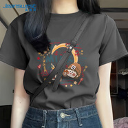 真維斯（JEANSWEST）白色短袖t恤衫女士2025新款夏季寬松休閑簡(jiǎn)約純棉上衣半袖女生