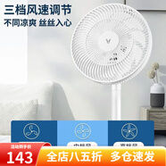 云米電風(fēng)扇臺(tái)地兩用落地扇大風(fēng)靜音搖頭電扇家用臥室立式風(fēng)扇 VXFS12A 云米兩用落地扇VXFS12A-J
