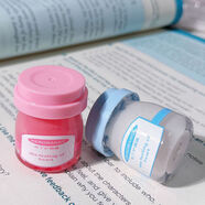 HERORANGE小布丁潤唇膏護唇膜保濕滋潤補水改善干燥粗無(wú)色口紅打底 01#草莓布丁+02#椰奶布丁