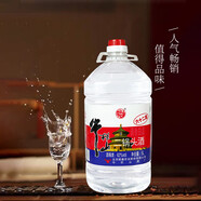 牛欄山二鍋頭 大桶裝 酒水5000ml（5L）五升桶泡藥酒 清香風(fēng)格高度酒 62%vol 5L 1桶 單桶