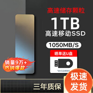 小米（xiaomi）固態(tài)移動(dòng)硬盤1t高速ssd移動(dòng)固態(tài)u盤大容量存儲(chǔ)顆粒板通用ssd移動(dòng)u盤固態(tài)硬盤4t 銀灰色-Nvme版 1TB