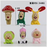 全套6款農(nóng)場(chǎng)精靈搞怪沙雕屁桃屁君可愛(ài)禮物手辦公仔兒童玩具收藏 屁桃君 隨機(jī)一個(gè)