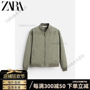 ZARA2025春季新品男裝多色選簡約輕便飛行員夾克外套4302401 淺卡其色 S (175/92A)