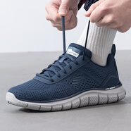 斯凱奇（Skechers）斯凱奇男四季款休閑鞋 232758-BLU 藍色  40