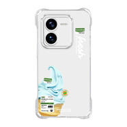 藝彩家 適用iqooz8手機殼新款vivo春夏z7i可背斜挎掛繩硅膠夏日雪糕z6四角防摔女保護套 透明-夏日雪糕L3 iqooz7i