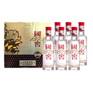瀘州老窖 國窖1573 濃香型白酒 52度 100ml 光瓶小酒版 100mL6瓶（拼盒）