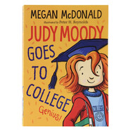 英文原版 稀奇古怪小朱迪系列：上大學 Judy Moody 橋梁章節(jié)小說課外閱讀