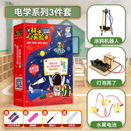 梵達森（FAN DA SEN）科學小實驗套裝6到12歲小學生科技制作小發(fā)明手工材料幼兒園3玩具 電學3件套【禮盒】