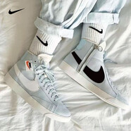 耐克（NIKE）休閑鞋女鞋 春秋季新款BLAZERMID77時(shí)尚板鞋耐磨中高幫運動(dòng)鞋 BQ4022-400 36