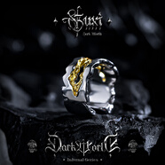 古西GUXI【光與夜】暗黑風(fēng)925銀耳夾男高級感耳釘情侶耳環(huán)小眾耳飾品 光輝款（單只）