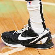 NBA VIBE-Nike耐ke純原科比籃球鞋青蜂男女Kobe6反轉(zhuǎn)季后板防滑耐磨網(wǎng)面實 w32黑色 44