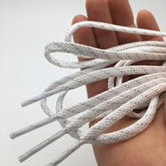 千牧梵扁窄適配李寧音速5星空馭帥11白色水蜜桃深藍橘點(diǎn)籃球鞋鞋帶 白色灰點(diǎn)140厘米 均碼