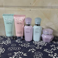 優(yōu)選蜜愫Ms su面部護(hù)理套裝小樣 護(hù)膚旅行裝 乳液 爽膚水 面霜 洗 #1#