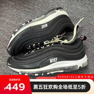 耐克Air Max97 男子純黑全掌跑步鞋921826-DX6057-DM0028 312834-008瑕疵 42