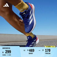 adidas DURAMO RC訓練備賽輕盈體測跑鞋男女阿迪達斯官方   藍色/白色/紅色   36