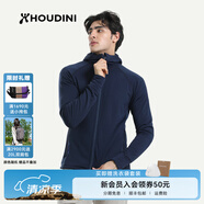 HOUDINI胡丁尼PowerHoudi魔術(shù)大師戶外春男polartec抓絨內(nèi)膽外套 Blue Illusion（幻象藍(lán)） XL（身高175-185cm體重70-90kg）