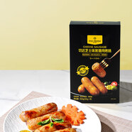 1號會(huì )員店切達芝士味黑豬肉烤腸400g 10%進(jìn)口切達芝士黑豬肉醇香火山石燒烤