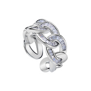 CAROMAY冷淡風(fēng)開(kāi)口戒指女輕奢高級感戒指氣質(zhì)食指指環(huán)生日禮物送女友老婆 冷淡風(fēng)開(kāi)口戒指