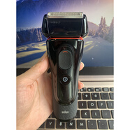 博朗（BRAUN）剃須刀5系5030s5147s男士電動(dòng)往復(fù)式水洗刮胡刀便攜男友尾貨機(jī)【品質(zhì)家電】 博朗5系黑紅邊剃須刀一套