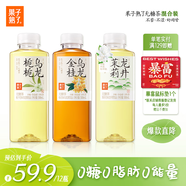 果子熟了 無(wú)糖茶 混合口味 茶飲料 0糖0脂肪0能量 500mL*12瓶整箱