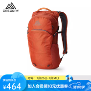 GREGORY格里高利 NANO蜂鳥 男女旅行戶外徒步背包登山包通勤雙肩背包18L 18L-火花橙