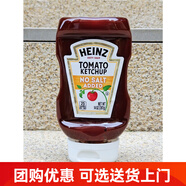 亨氏（Heinz）番茄醬易擠裝薯條蘸醬HEINZ TOMATO KETCHUP NO SALT 無添加鹽NO ADDED SALT