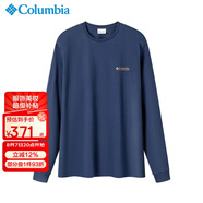 Columbia哥倫比亞長(zhǎng)袖T恤男25秋季新戶(hù)外防紫外線(xiàn)針織打底衫AJ5272 465 M