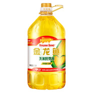 金龍魚 食用油 非轉(zhuǎn)基因 壓榨 玉米油5L（新老包裝隨機(jī)發(fā)貨）