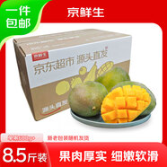 京鮮生 攀枝花凱特芒果 凈重8.5斤 單果600g+ 生鮮水果源頭直發(fā)
