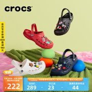 crocs卡駱馳洞洞鞋貝雅男鞋女鞋輕便耐磨一腳蹬拖鞋休閑鞋|10126 深藍(lán)-410 41 /42(260mm)