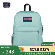 JANSPORT杰斯伯書包輕便雙肩包男女旅行包簡約背包電腦包學生校園 47LWLA8青云-側(cè)邊袋-25年