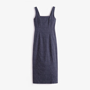 阿貝克隆比&費奇（Abercrombie & Fitch）【優(yōu)雅小碎花】AF女裝25夏季新款田園修身赫本風(fēng)連衣裙KI159-5697 海軍藍波點(diǎn) XS 160/84A XS標準版