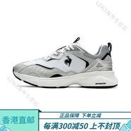 樂卡克（Le coq sportif）官方旗艦法國(guó)公雞春春男女復(fù)古潮流運(yùn)動(dòng)跑步鞋情侶款 銀_白 41