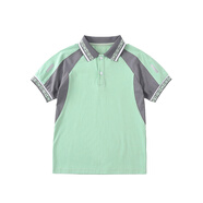 贛州市中小學(xué)生統(tǒng)一指定校服套裝幼兒園外套長(zhǎng)褲短袖短褲運(yùn)動(dòng)班服 淺綠色短袖 工廠直營(yíng) 150 cm（贛州統(tǒng)一校服）