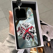 CASETIFYCASETiFY聯(lián)名海賊王25周年蘋果16promax手機(jī)殼iPhone15Plus鏡面12 CASETiFY 海賊王新四皇【黑框銀鏡】 蘋果14ProMax
