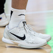 NBA VIBE-Nike耐ke純原科比籃球鞋青蜂男女Kobe6反轉(zhuǎn)季后板防滑耐磨網(wǎng)面實 w32白色 41